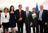 En el nombramiento de Jean Michel Cousteau como Embajador del Pacto de la Ciudad de México