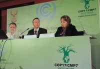 Otra toma en la COP17, en Durban Sudáfrica