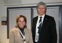 con el primer ministro de Medio Ambiente Local de Oslo, Ola Elvestualen